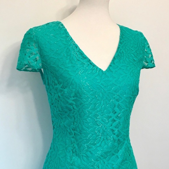 Lilly Pulitzer Size Small Seafoam Green Jungle Lace Erica Dress Like New - Picture 11 of 16